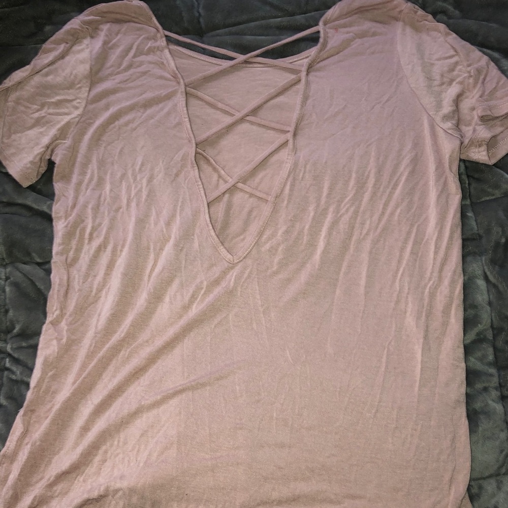 Tope Criss Cross Shirt